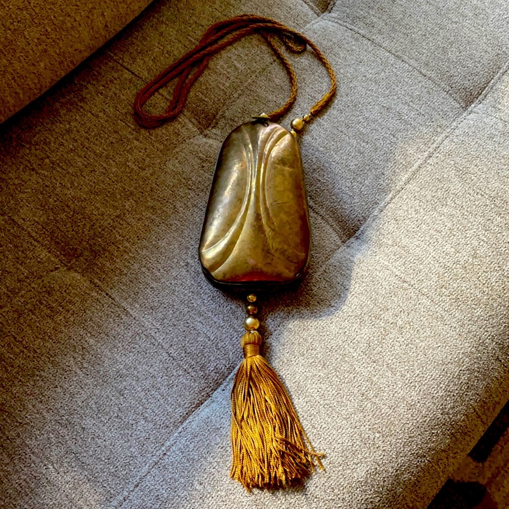 Vintage Rafael Sanchez metal purse